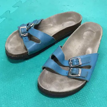 독일제 버켄스탁 이비자 24.5cm 스카이블루 샌들 Ibiza