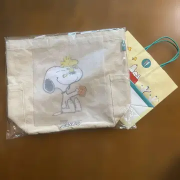 SNOOPY 토트백 슈가버터나무