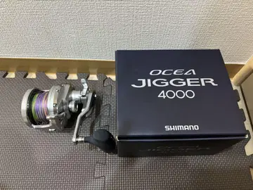 [새상품급] 시마노 오시아지거 4000 파워 기어 지깅 릴