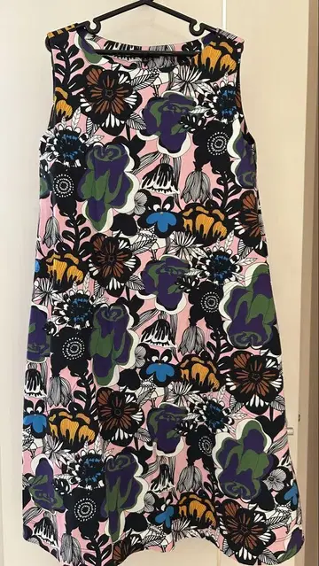 marimekko 플라워 프린트 드레스 M 사이즈