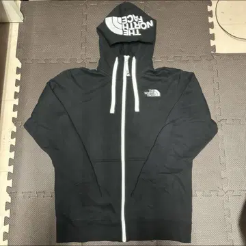 THE NORTH FACE 블랙 집업 후드티 블랙