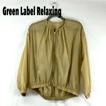 W0253S Green Label Relaxing 노카라 점퍼