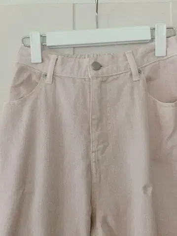 새상품급 플라워즈 벚꽃 라이드핑크 데님 M
