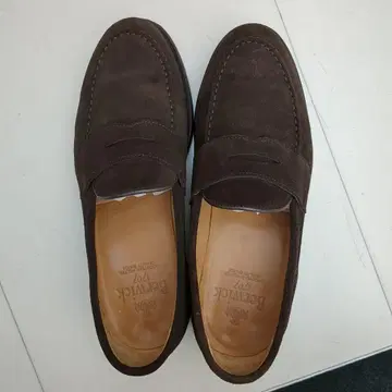 Bertwick 197 스웨이드 로퍼 사이즈 6