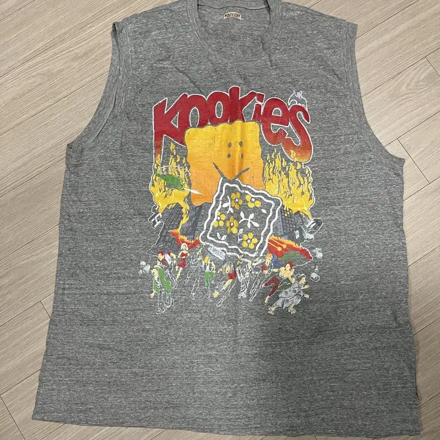 KAPITAL | 캐피탈 Kapital Min Sleeveless Cookie Tank Top Size