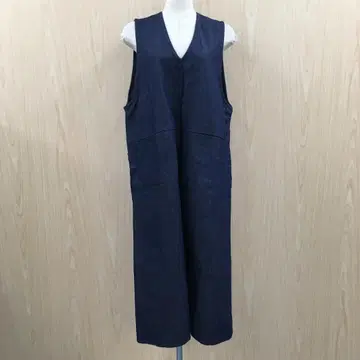 블루레이크 마켓 10oz 데님 오버롤 스커트 F0815B15