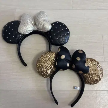 디즈니 미니 귀 머리띠 2개