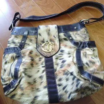 justcavalli 레오파드 무늬 숄더백