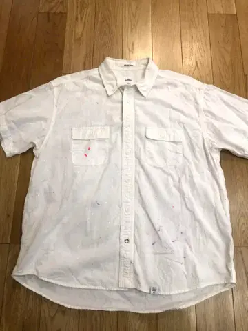 BEDWIN S/S CHAMBRAY PRISONER 반팔 SHIRT M