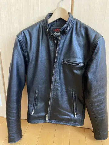 가죽 싱글 라이더 재킷