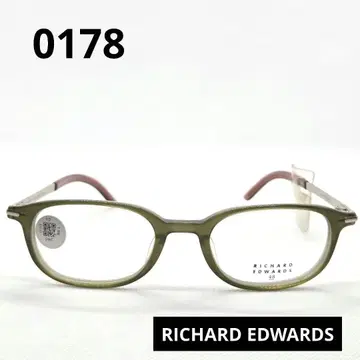RICHARD EDWARDS 안경 올리브 그린 48 0178