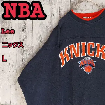 NBA Lee 니 자수 맨투맨 L 네이비