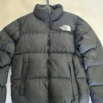 눕시 THE NORTH FACE 블랙 다운 자켓