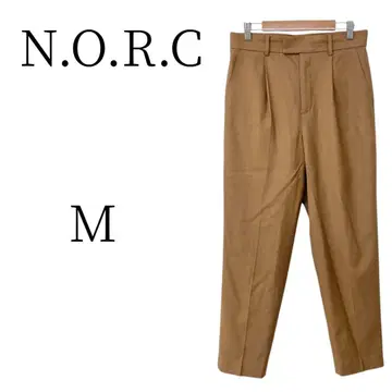 미품 N.O.R.C 노크 브라운 계열 슬랙스 M
