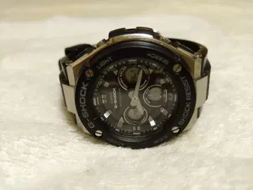 G-SHOCK 아날로그 디지털 시계 블랙