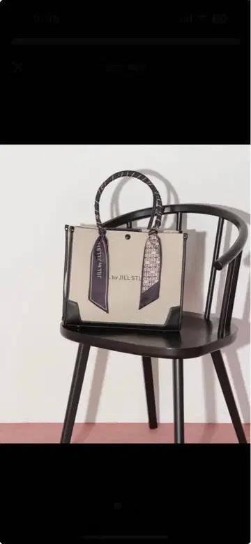 JILLSTUART LinkJ 스카프 토트 대