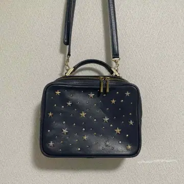 URBANBOBBY: navy star shoulder bag