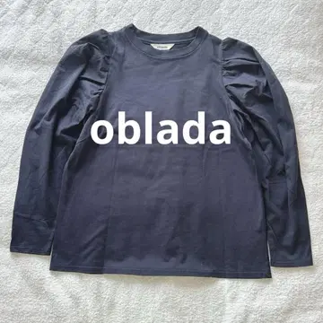 Oblada 셔링 저지 블라우스