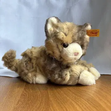 [Steiff 슈타이프] 고양이 Lucy 봉제 인형 18cm