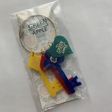 Mrs.GREEN APPLE 미세스 키 참 세트 [미개봉, 미사용]