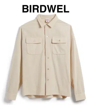 [새상품] BIRDWEL 버드웰 코듀로이 셔츠 아이보리 M