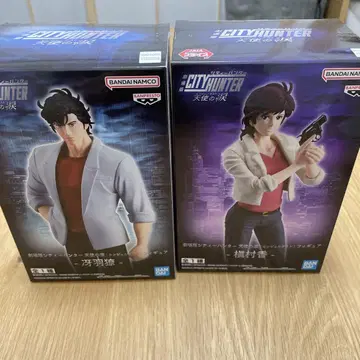 CITY HUNTER 사에바 료 & 마키무라 카오리 피규어 2체 세트