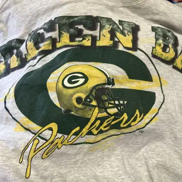 Green Bay Packers 스웨트 셔츠 L 정도 그레이