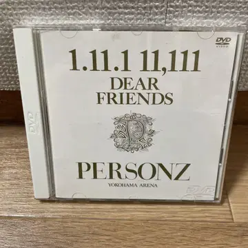 PERSONZ/1.11.1 11,111 DEAR FRIENDS DVD