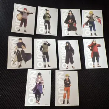 베이스야드 baseyard NARUTO 질풍전 특전 10매 세트