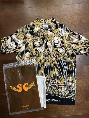 SC Subculture 서브컬처 알로하 셔츠 3 기무라 타쿠야