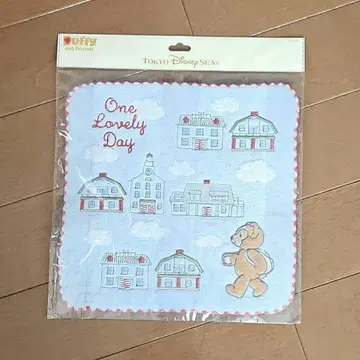 더피 타월 자수 손수건 One Lovely Day