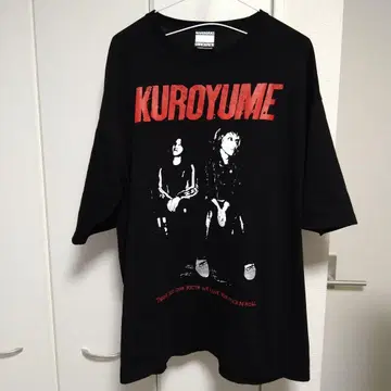 쿠로유메 키요하루 KUROYUME 그래픽 티셔츠 XL