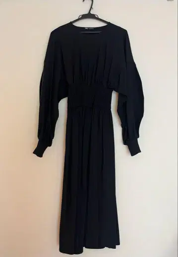 ZARA 원피스 허리 쉐이프 블랙 S 사이즈
