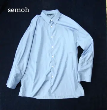 samoh 빅 사이즈 긴팔 셔츠