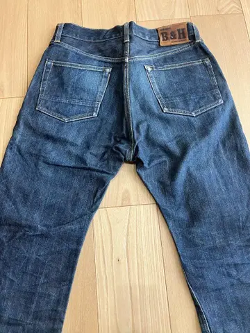 B&H 다크 블루 스트레이트 데님