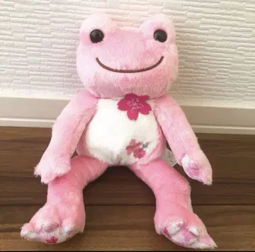 개구리 피클스 봉제 인형 벚꽃