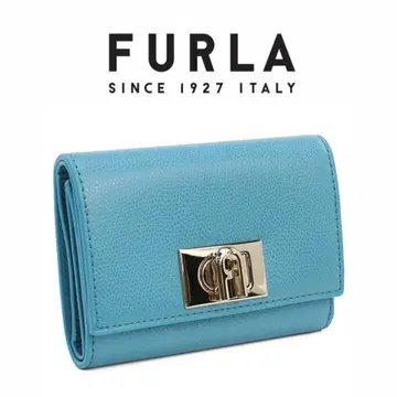 FURLA 훌라 삼절 지갑 뒷면 F 동전 지갑