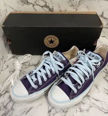 미사용 CONVERSE ALL STR 퍼플 아쿠아 1R683 No63