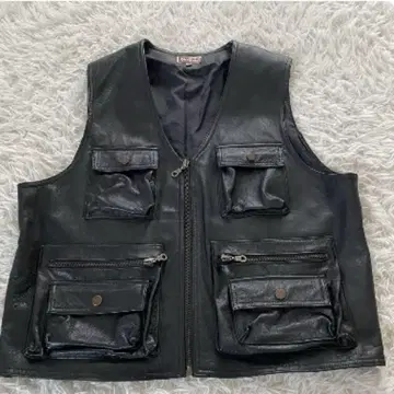 marpe 가죽 베스트 XXL