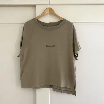 UPPER HIGHTS LOOSE RAGLAN 와이드 TEE 카키