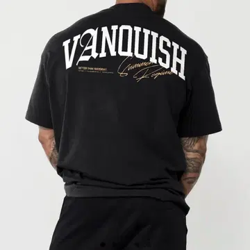 Vanquish 오버사이즈 티셔츠 사이즈: M