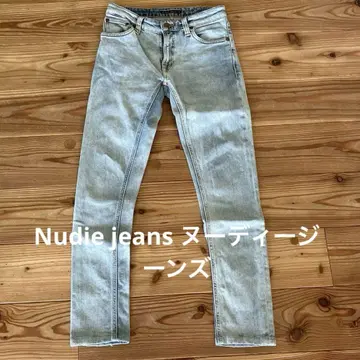 새상품급 Nudie Jeans 스키니 데님 라이트 블루 S