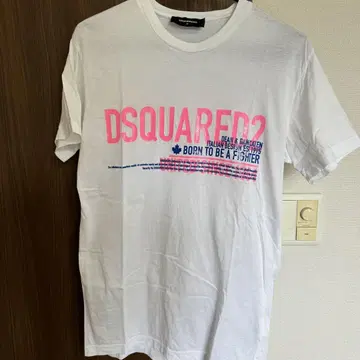 DSQUARED2 화이트 T셔츠 [ M ]