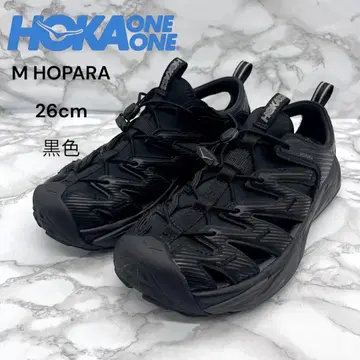 새상품급 HOKA ONE ONE M HOPARA 호파라 26.0cm 블랙
