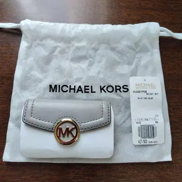 MICHAEL KORS 화이트 그레이 키케이스