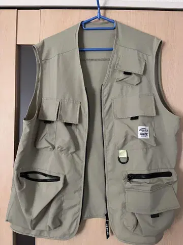 카키 낚시용 조끼