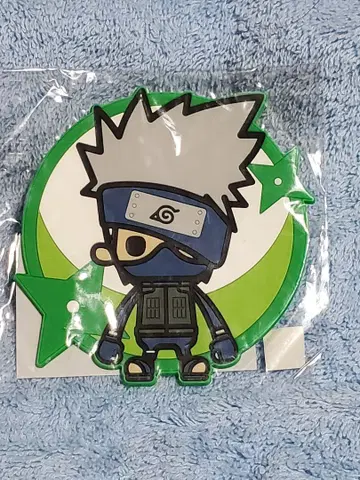 NARUTO 하타케 카카시 러버 코스터 미사용 새상품 PVC 코스터
