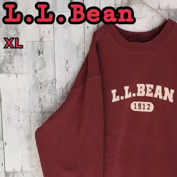 L.L.Bean 엘엘빈 자수 맨투맨 티셔츠 XL 브라운