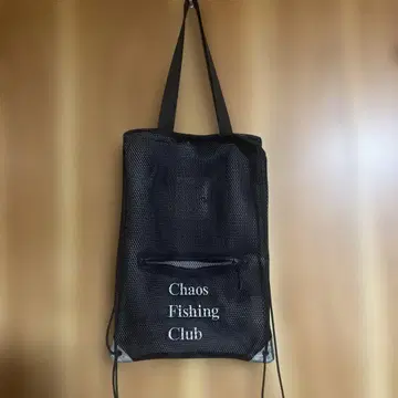 Chaos Fishing Club 메쉬 토트백