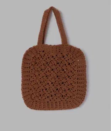 LUFON/루폰/@/CROCHET HAND KNIT TOTE BAG